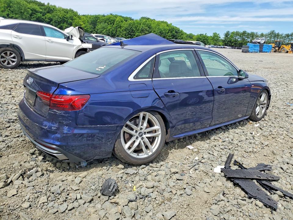 Продаж на аукціоні авто 2022 Audi A4, vin: WAUDAAF41NN004743, номер лоту: 57780276