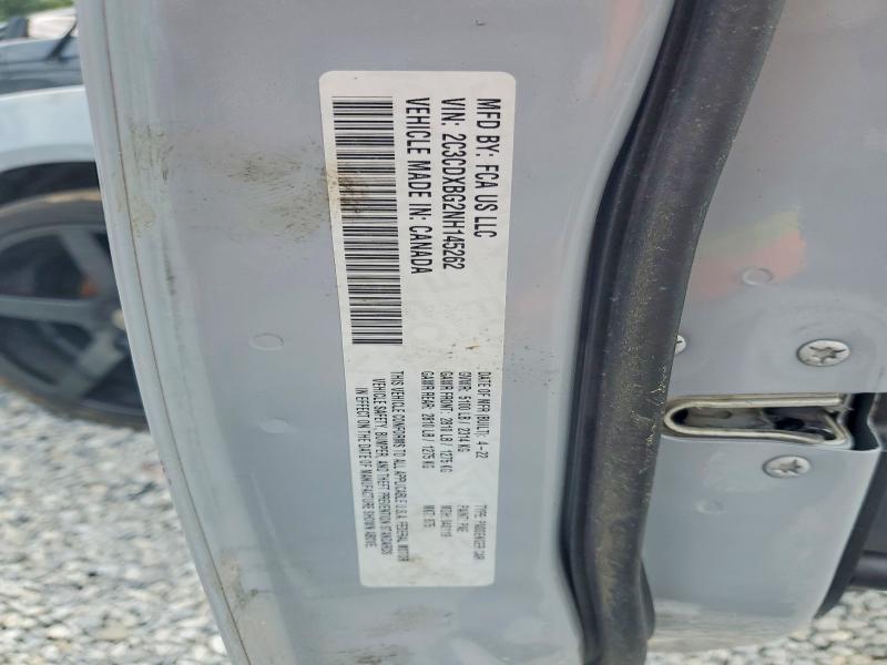 55682126 :رقم المزاد ، 2C3CDXBG2NH145262 vin ، 2022 Dodge Charger مزاد بيع