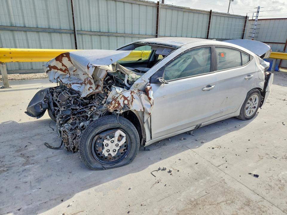 2017 Hyundai Elantra მანქანა იყიდება აუქციონზე, vin: KMHD74LF7HU087593, აუქციონის ნომერი: 58640696