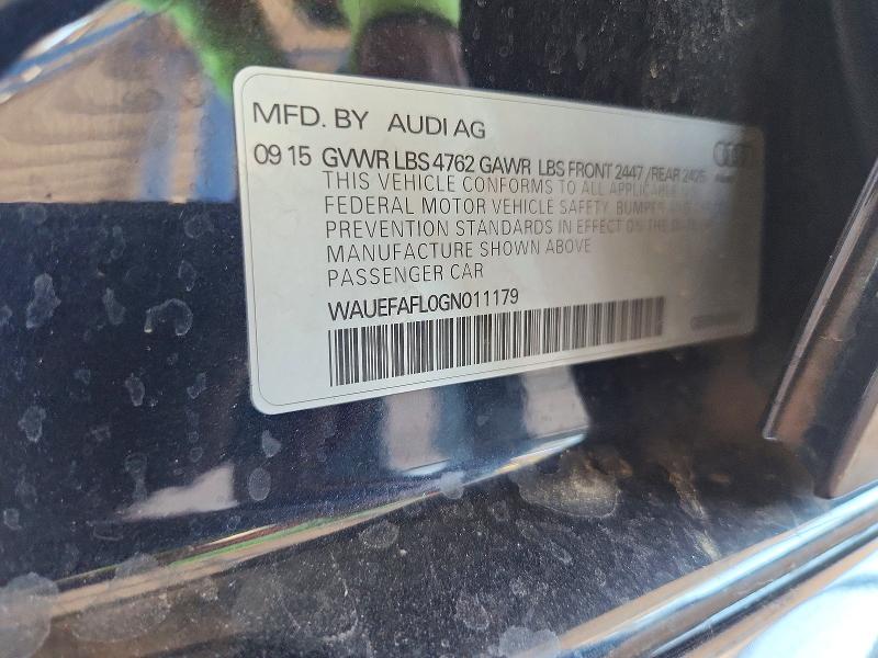 Продаж на аукціоні авто 2016 Audi A4, vin: WAUEFAFL0GN011179, номер лоту: 58308936