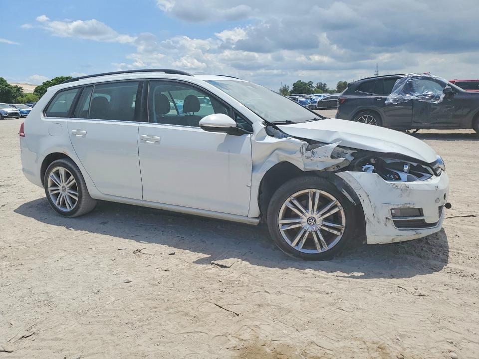 57376206 :رقم المزاد ، 3VWCA7AUXFM515658 vin ، 2015 Volkswagen Golf Sportwagen مزاد بيع