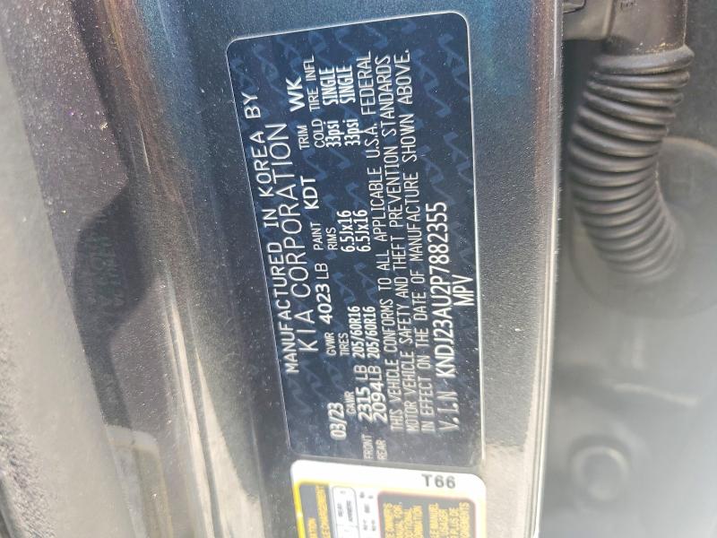 Aukcja sprzedaży 2023 Kia Soul, vin: KNDJ23AU2P7882355, numer aukcji: 58749256