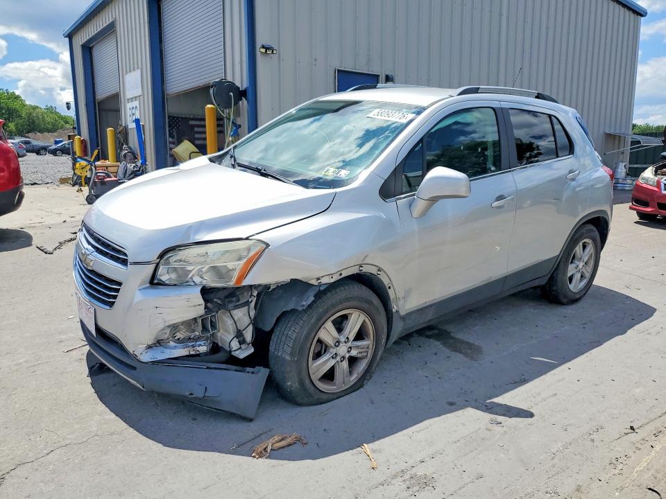 Продажа на аукционе авто 2016 Chevrolet Trax, vin: 3GNCJLSBXGL197533, номер лота: 58093776