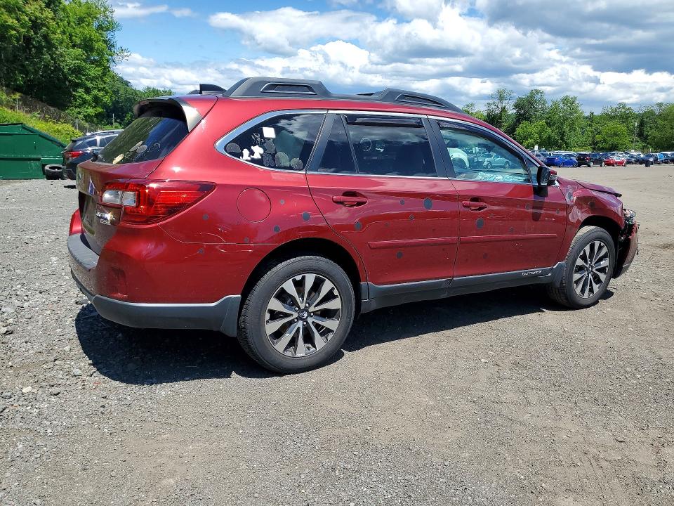 54450326 :رقم المزاد ، 4S4BSANC9G3290156 vin ، 2016 Subaru Outback مزاد بيع
