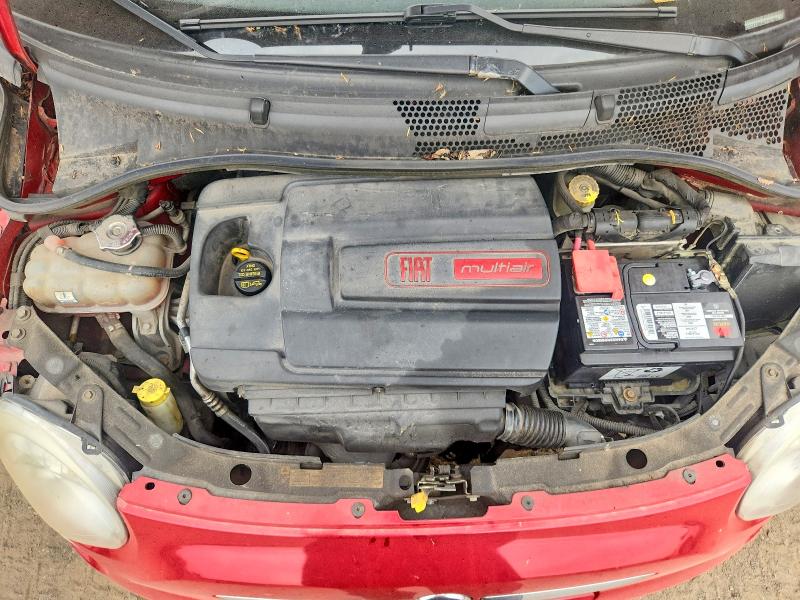 56283436 :رقم المزاد ، 3C3CFFBR4CT107901 vin ، 2012 Fiat 500 مزاد بيع