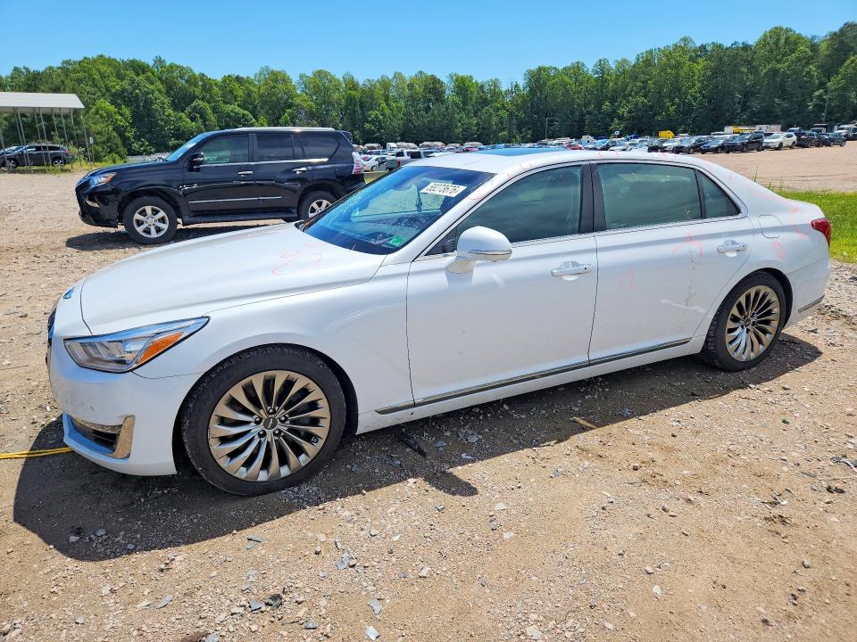 58273676 :رقم المزاد ، KMHG54JH9JU043379 vin ، 2018 Genesis G90 مزاد بيع