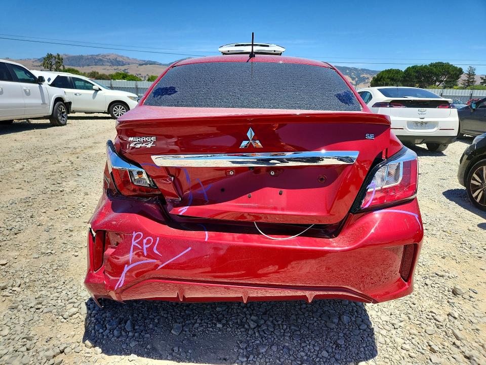 2024 Mitsubishi Mirage მანქანა იყიდება აუქციონზე, vin: ML32FVFJ2RHF17955, აუქციონის ნომერი: 56616986