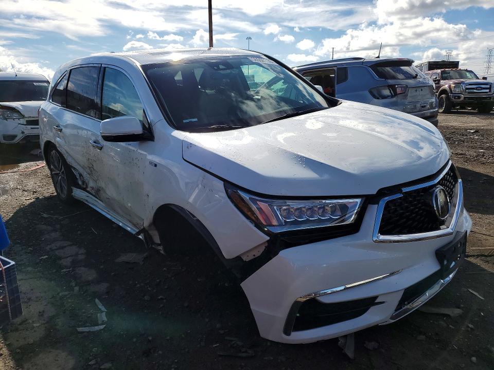 56550336 :رقم المزاد ، 5J8YD7H50KL001944 vin ، 2019 Acura Mdx مزاد بيع
