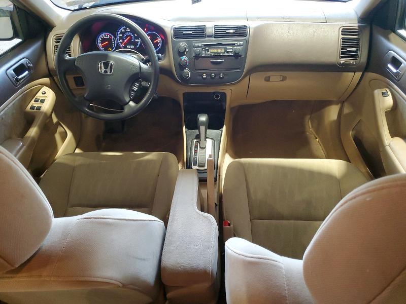 2003 Honda Civic მანქანა იყიდება აუქციონზე, vin: 1HGES165X3L000715, აუქციონის ნომერი: 57490346