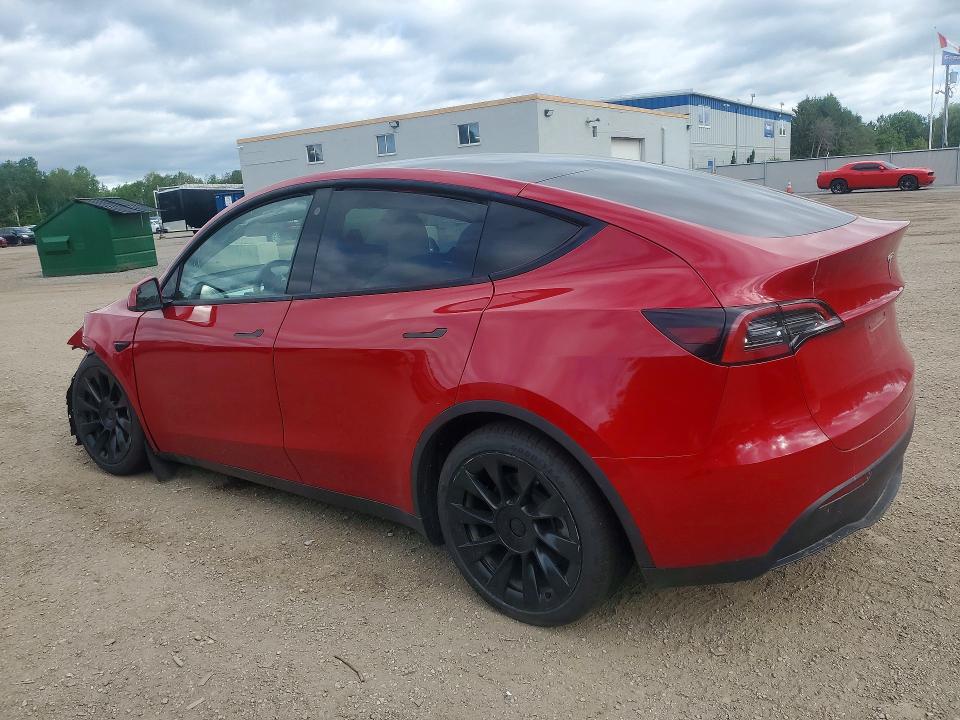 2022 Tesla Model Y მანქანა იყიდება აუქციონზე, vin: 7SAYGDEE0NF512993, აუქციონის ნომერი: 57128746