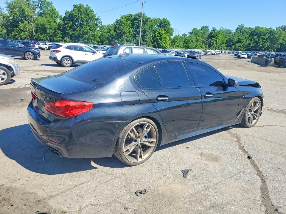 2018 Bmw M550xi მანქანა იყიდება აუქციონზე, vin: WBAJB9C59JB036105, აუქციონის ნომერი: 58569576