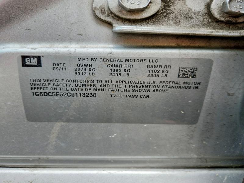 Продаж на аукціоні авто 2012 Cadillac Cts, vin: 1G6DC5E52C0113238, номер лоту: 56785916