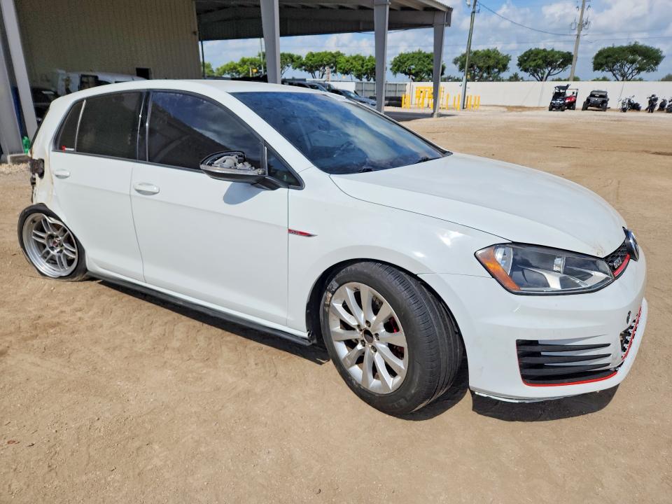 2016 Volkswagen Gti მანქანა იყიდება აუქციონზე, vin: 3VW4T7AU7GM022357, აუქციონის ნომერი: 57833696