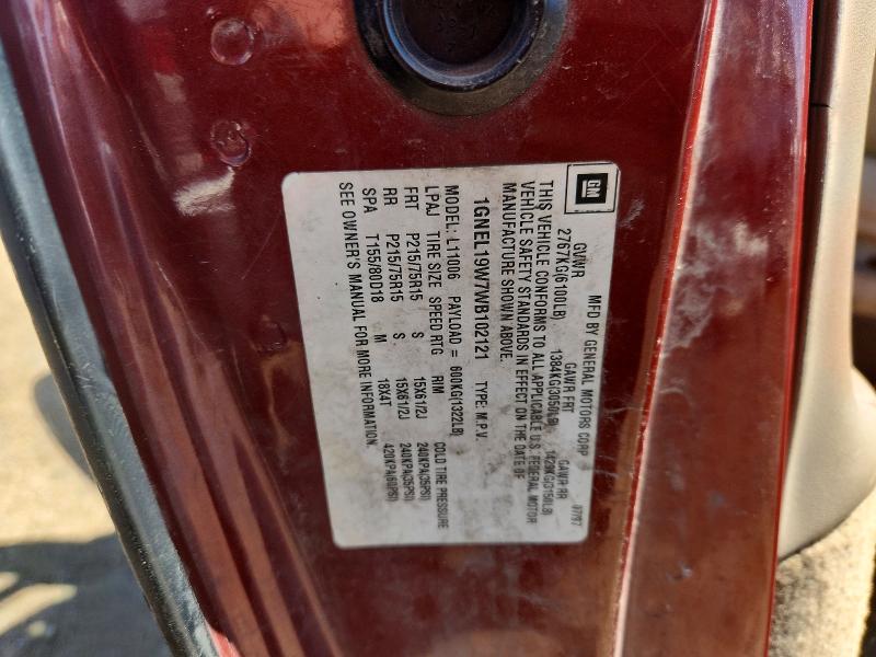 Aukcja sprzedaży 1998 Chevrolet Astro, vin: 1GNEL19W7WB102121, numer aukcji: 57226546