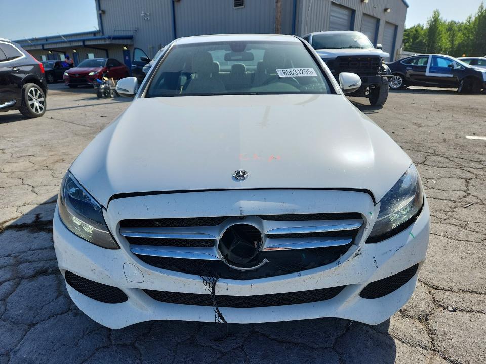 2018 Mercedes-benz C მანქანა იყიდება აუქციონზე, vin: 55SWF4JB5JU279186, აუქციონის ნომერი: 85634255