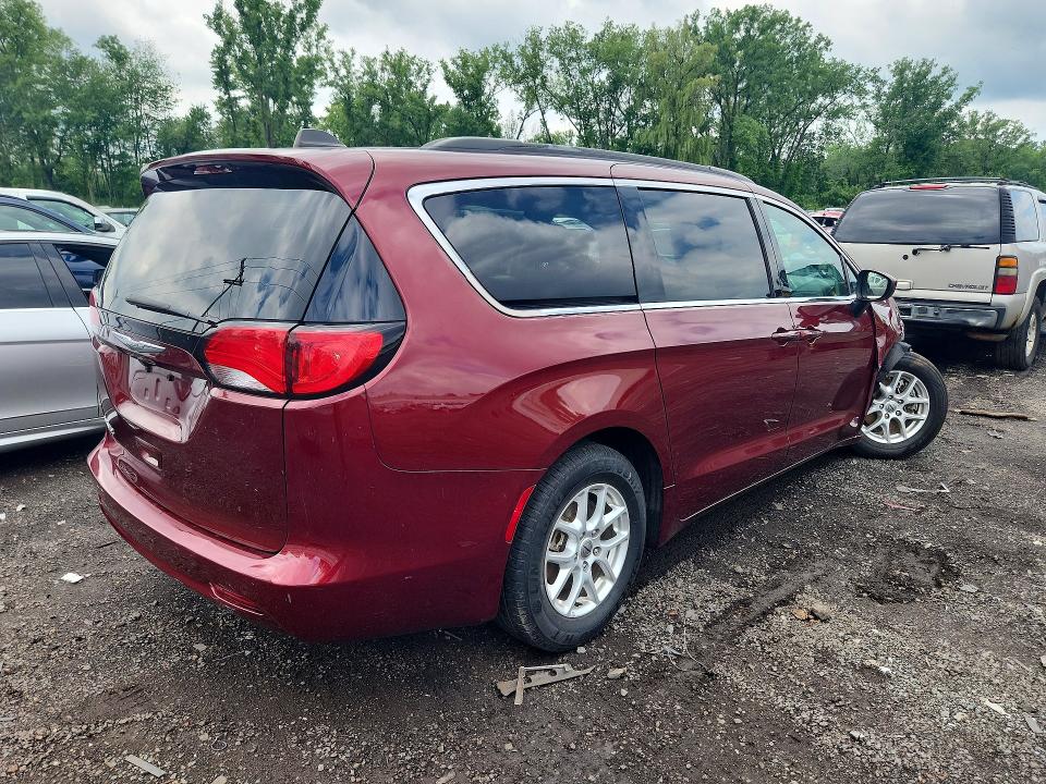 57536766 :رقم المزاد ، 2C4RC1DG6MR533865 vin ، 2021 Chrysler Voyager مزاد بيع
