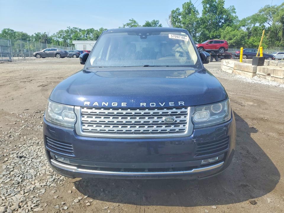 Продажа на аукционе авто 2017 Land Rover Range Rover, vin: SALGS2FV8HA376435, номер лота: 57092186
