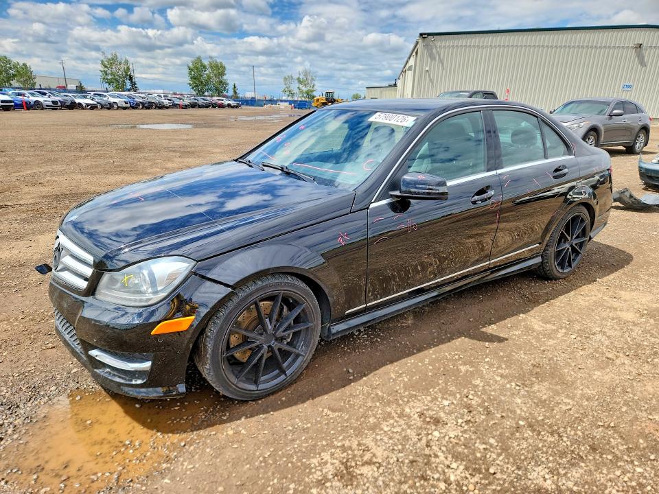 Продаж на аукціоні авто 2013 Mercedes-benz C, vin: WDDGF8AB1DA869319, номер лоту: 57900126