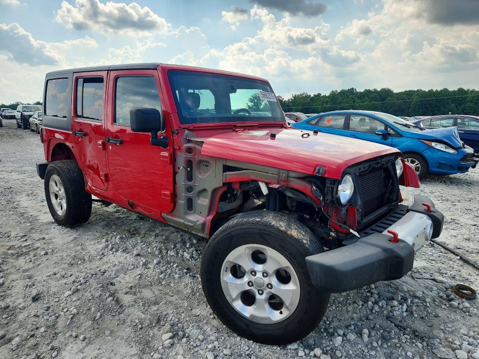 Продажа на аукционе авто 2014 Jeep Wrangler Unlimited, vin: 1C4BJWEG4EL122090, номер лота: 56662376