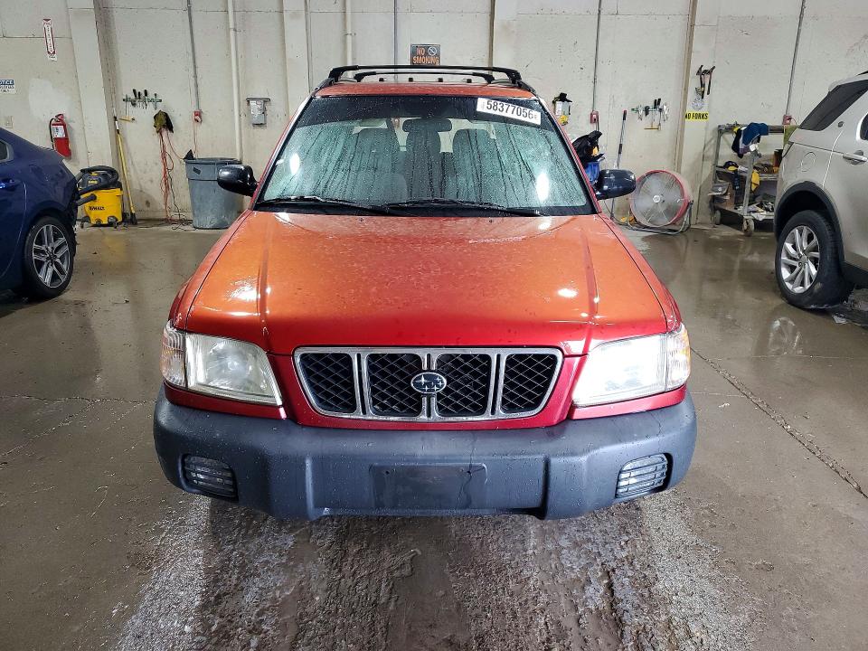 58377056 :رقم المزاد ، JF1SF63592G754371 vin ، 2002 Subaru Forester مزاد بيع