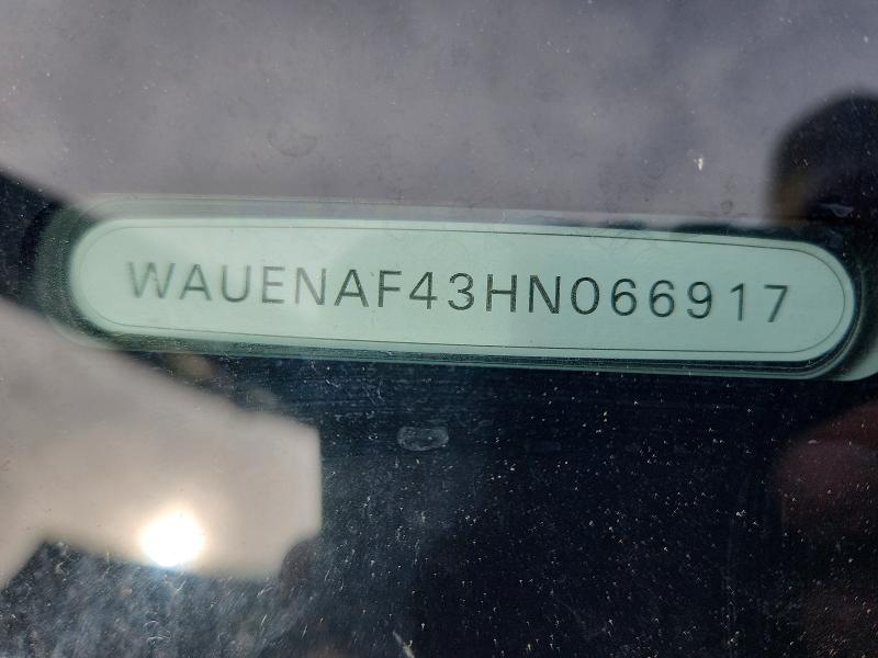 Продаж на аукціоні авто 2017 Audi A4, vin: WAUENAF43HN066917, номер лоту: 55812616