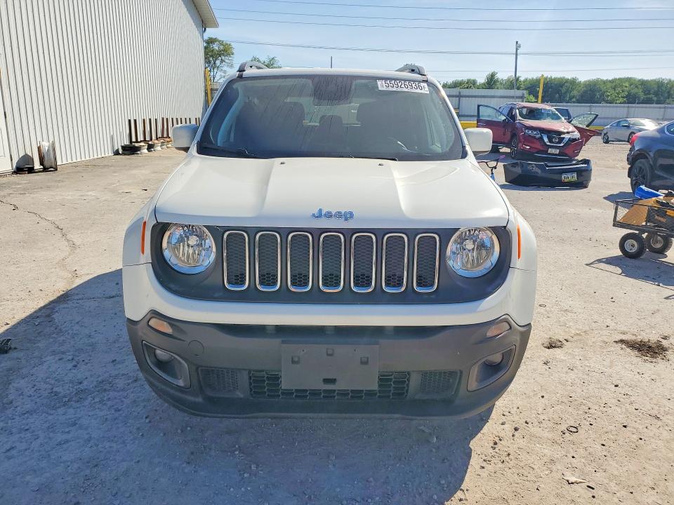 2018 Jeep Renegade მანქანა იყიდება აუქციონზე, vin: ZACCJABB7JPG80490, აუქციონის ნომერი: 55926936
