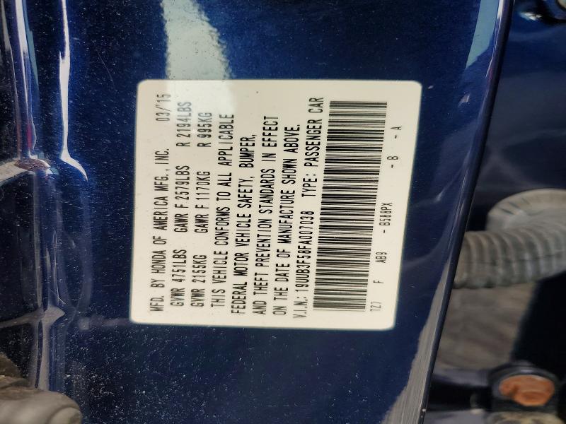Aukcja sprzedaży 2015 Acura Tlx, vin: 19UUB3F58FA007038, numer aukcji: 59243086