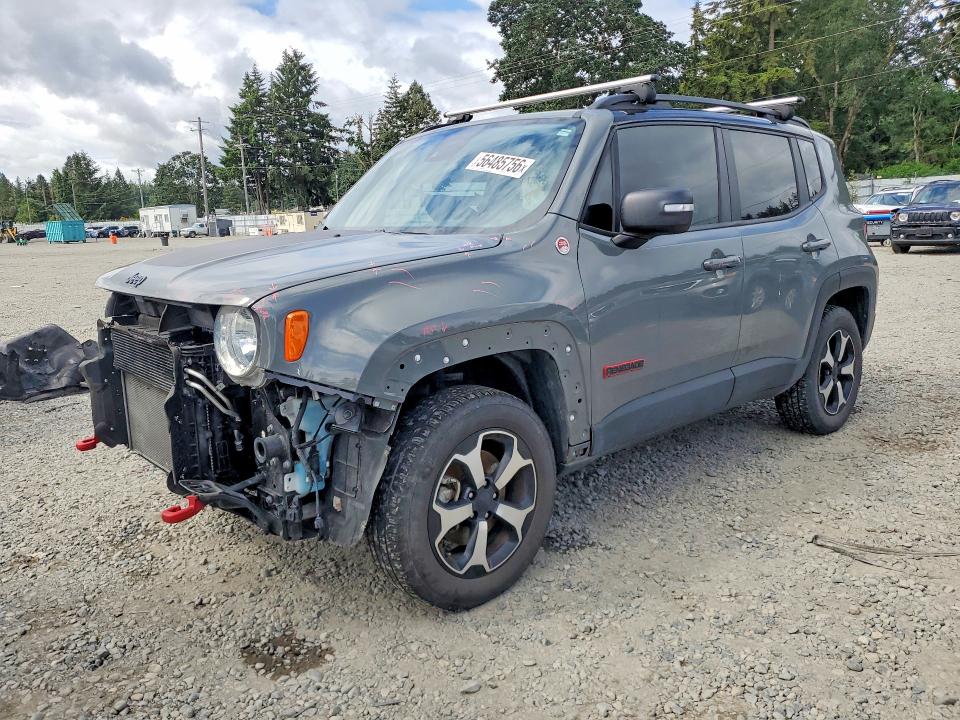 2021 Jeep Renegade მანქანა იყიდება აუქციონზე, vin: ZACNJDC13MPN34797, აუქციონის ნომერი: 56485756