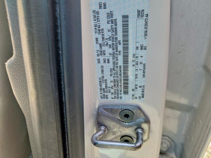 2014 Ford Escape მანქანა იყიდება აუქციონზე, vin: 1FMCU9JX6EUB04098, აუქციონის ნომერი: 56774966