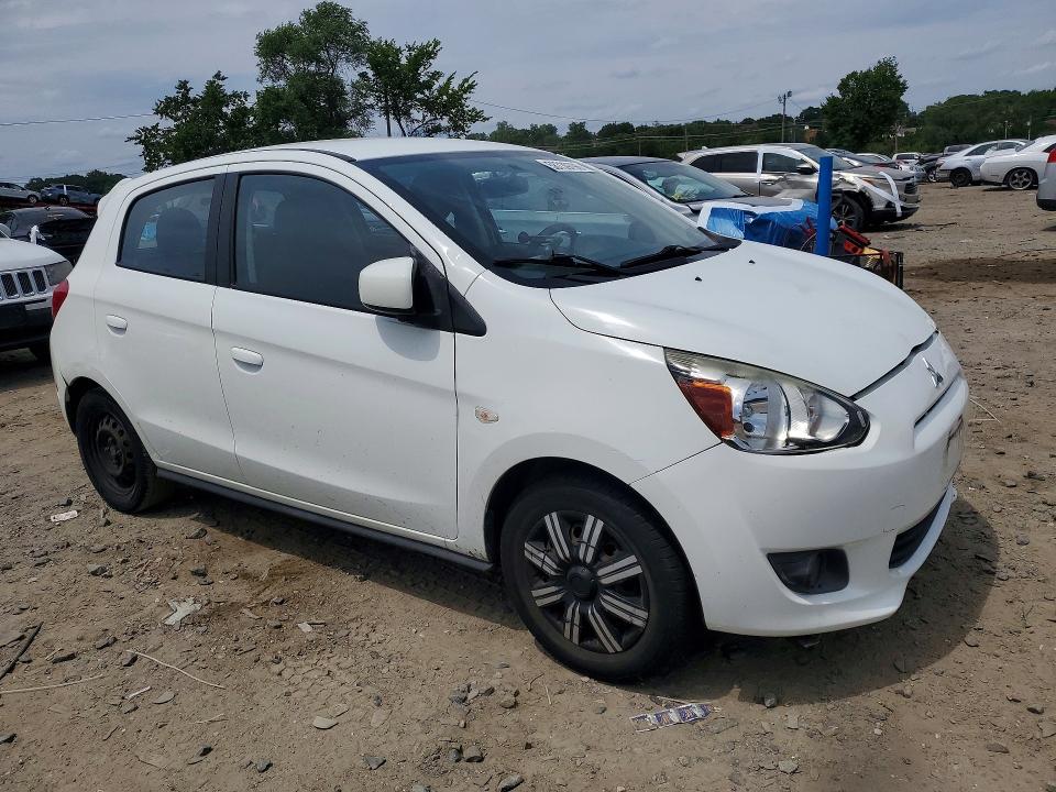 2015 Mitsubishi Mirage მანქანა იყიდება აუქციონზე, vin: ML32A3HJ8FH004587, აუქციონის ნომერი: 58739796