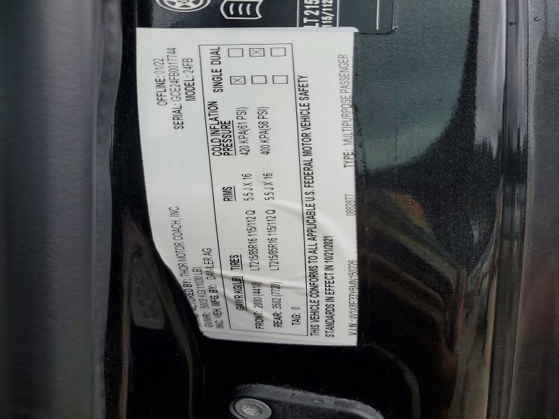 2021 Mercedes-benz Sprinter მანქანა იყიდება აუქციონზე, vin: W1X8E33Y6MN150226, აუქციონის ნომერი: 59080486