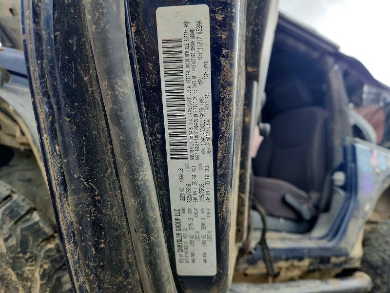 58727776 :رقم المزاد ، 1C4AJWAG4DL546028 vin ، 2013 Jeep Wrangler مزاد بيع