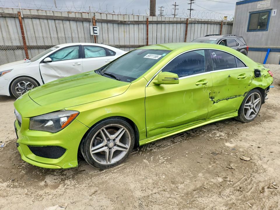 59011186 :رقم المزاد ، WDDSJ4EB1EN057704 vin ، 2014 Mercedes-benz Cla مزاد بيع