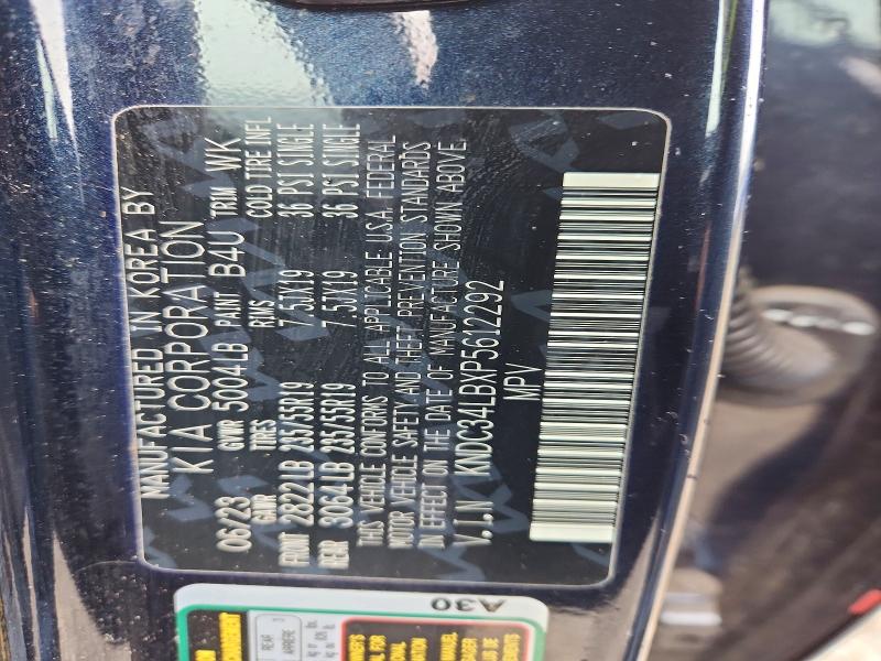 Aukcja sprzedaży 2023 Kia Ev6, vin: KNDC34LBXP5612292, numer aukcji: 55059576
