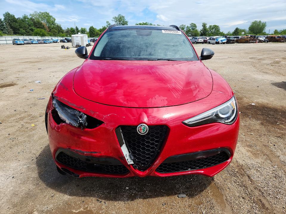 2019 Alfa Romeo Stelvio მანქანა იყიდება აუქციონზე, vin: ZASPAKAN2K7C42419, აუქციონის ნომერი: 55395006