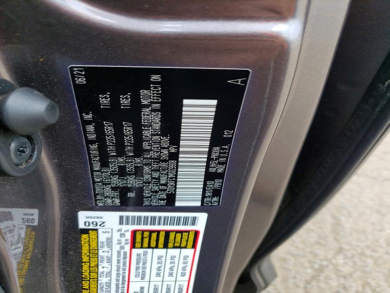 2021 Toyota Sienna მანქანა იყიდება აუქციონზე, vin: 5TDYSKFC1MS029908, აუქციონის ნომერი: 58890386