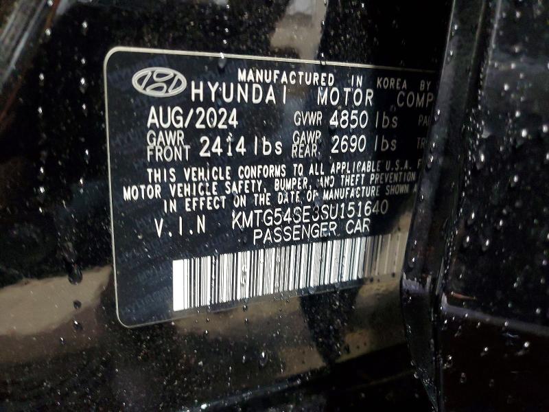 56620166 :رقم المزاد ، KMTG54SE3SU151640 vin ، 2025 Genesis G70 مزاد بيع