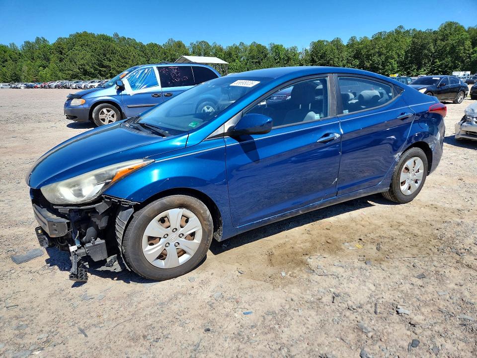 Продажа на аукционе авто 2016 Hyundai Elantra, vin: KMHDH4AE3GU607407, номер лота: 55698026