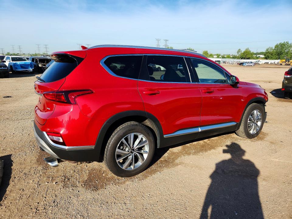 2019 Hyundai Santa Fe მანქანა იყიდება აუქციონზე, vin: 5NMS3CADXKH058056, აუქციონის ნომერი: 55618016