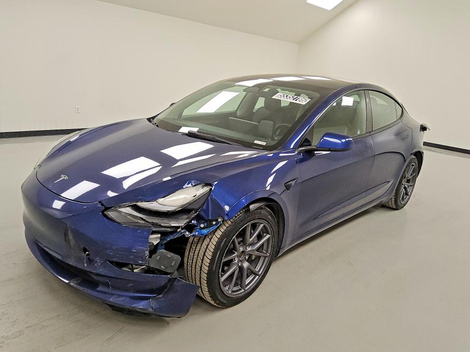 Продажа на аукционе авто 2022 Tesla Model 3, vin: 5YJ3E1EB0NF286634, номер лота: 55352786