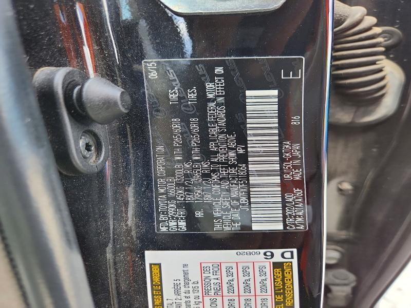 Продажа на аукционе авто 2015 Lexus Gx, vin: JTJBM7FX7F5118064, номер лота: 56845946