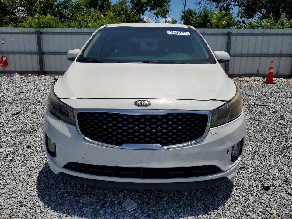2016 Kia Sedona მანქანა იყიდება აუქციონზე, vin: KNDMC5C13G6147057, აუქციონის ნომერი: 58631586