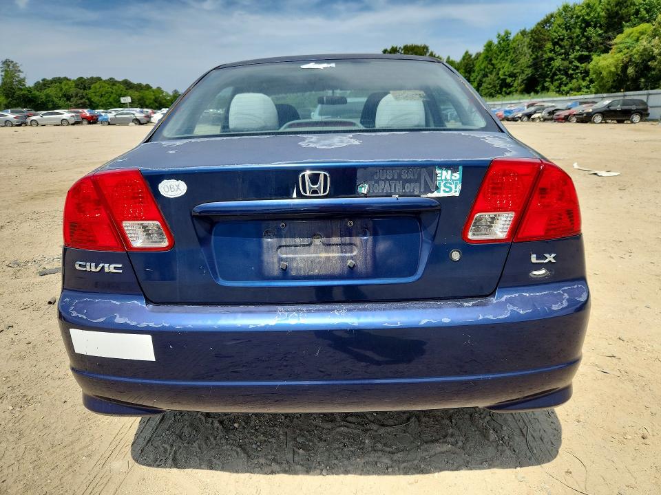 Продаж на аукціоні авто 2004 Honda Civic, vin: 2HGES16554H587890, номер лоту: 55721826