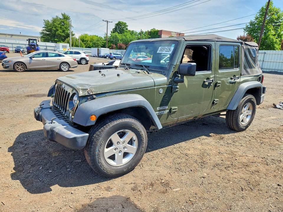 Aukcja sprzedaży 2016 Jeep Wrangler Unlimited, vin: 1C4BJWDG4GL144174, numer aukcji: 58091526