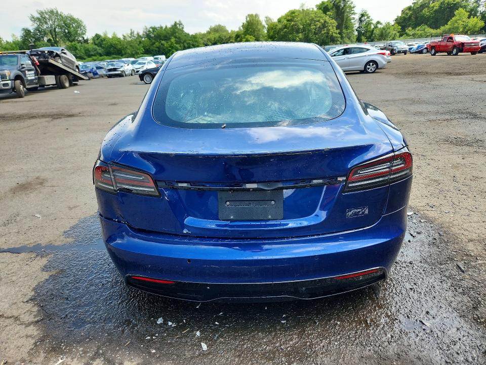 2023 Tesla Model S მანქანა იყიდება აუქციონზე, vin: 5YJSA1E68PF499120, აუქციონის ნომერი: 57398896