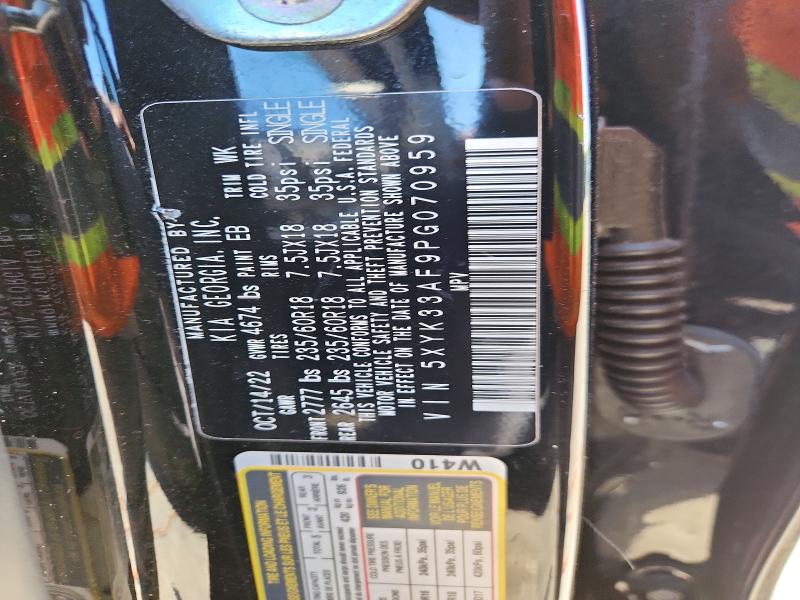 Aukcja sprzedaży 2023 Kia Sportage, vin: 5XYK33AF9PG070959, numer aukcji: 55912336