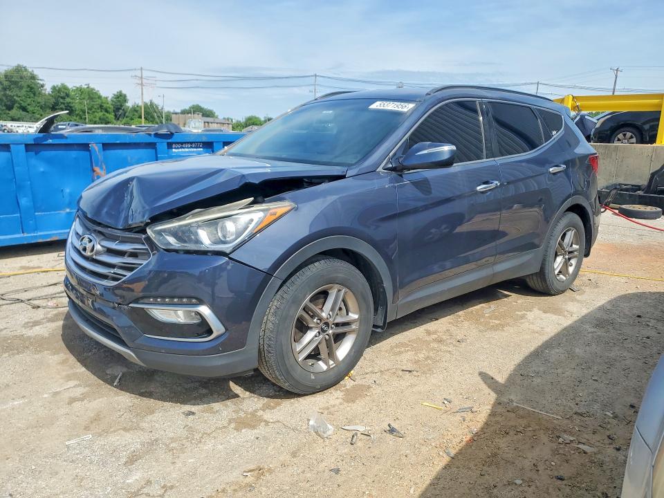 55371956 :رقم المزاد ، 5NMZU3LB6JH094378 vin ، 2018 Hyundai Santa Fe Sport مزاد بيع