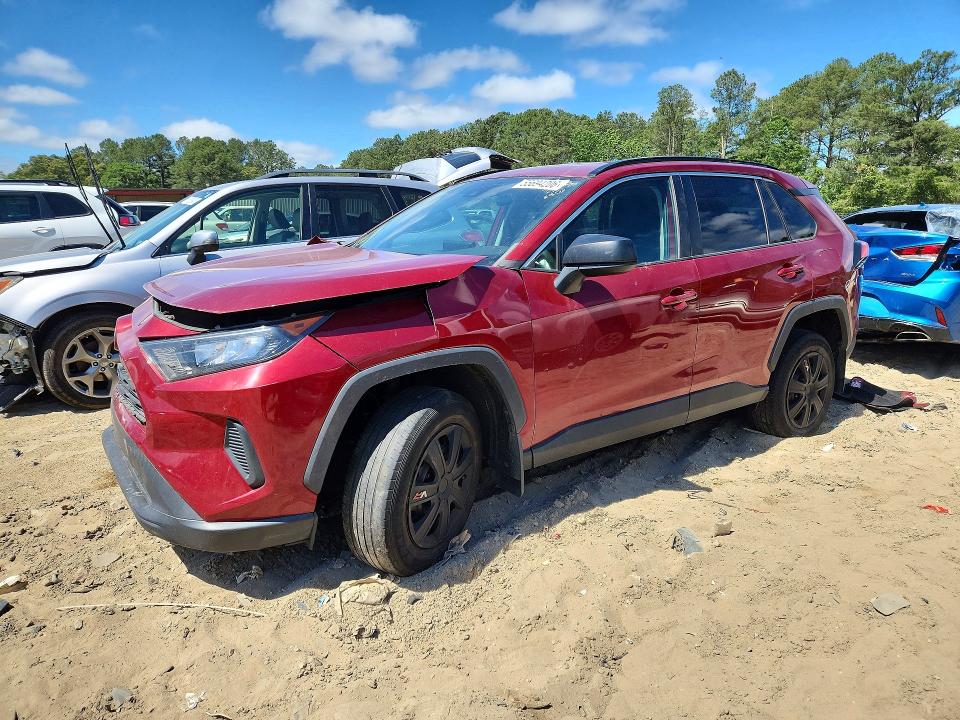 55694206 :رقم المزاد ، 2T3H1RFV2LW093661 vin ، 2020 Toyota Rav4 مزاد بيع