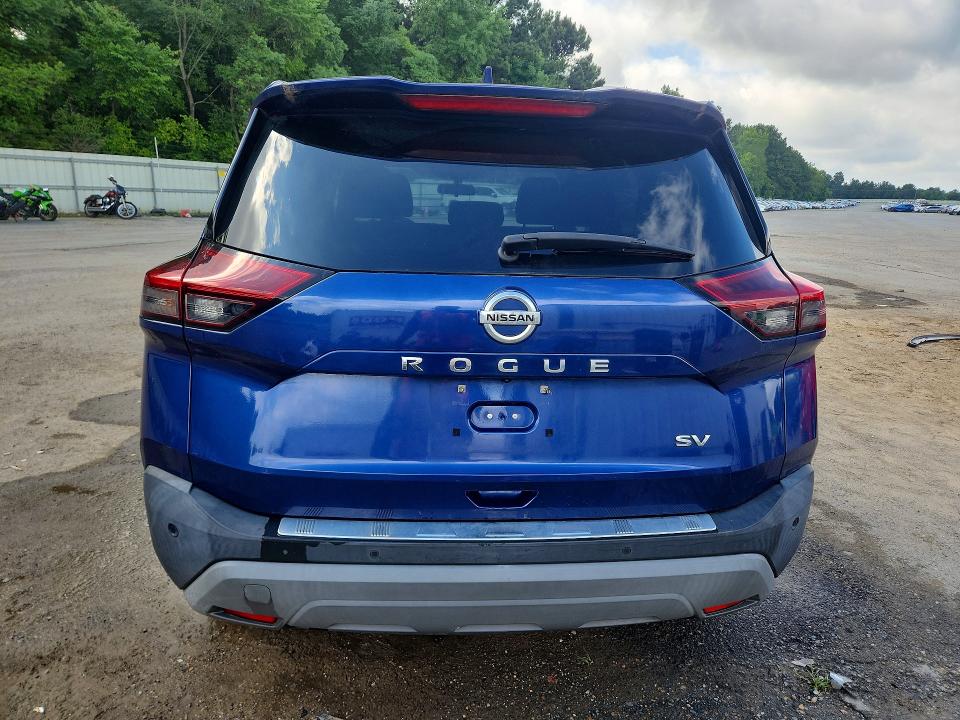 56821706 :رقم المزاد ، 5N1AT3BA2MC760109 vin ، 2021 Nissan Rogue مزاد بيع