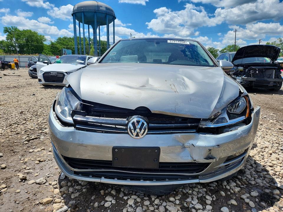 Продажа на аукционе авто 2015 Volkswagen Golf, vin: 3VW217AU9FM023554, номер лота: 57914956